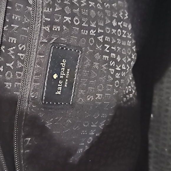 Kate Spade hand bag.  Floral design - Picture 3 of 9